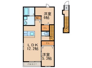 ラピュタパークの物件間取画像